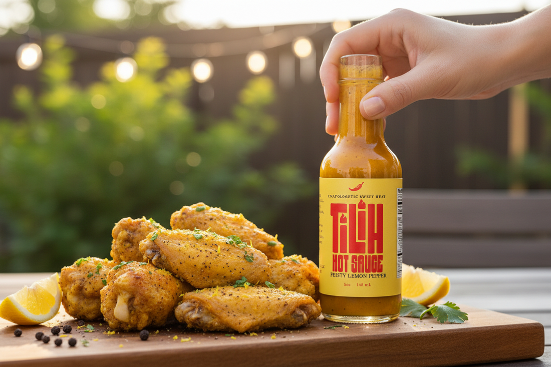 Feisty Lemon Pepper Wings